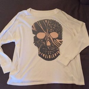 Skull Oversized Sweater